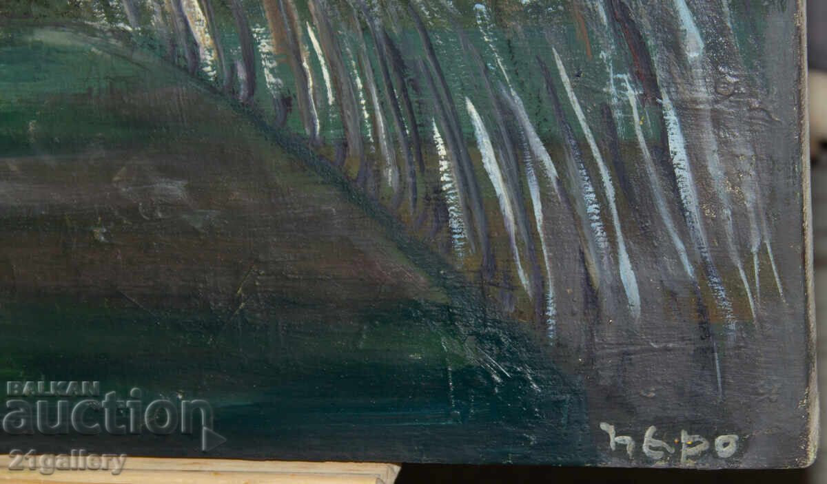 Σόφια, Εθνικό Θέατρο, τοπίο, ελαιογραφία - 6 Σόφια, Εθνικό Θέατρο, τοπίο, ελαιογραφία - 6