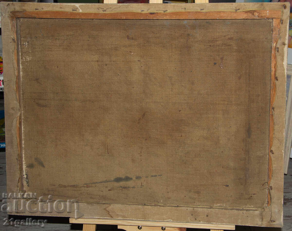 Σόφια, Εθνικό Θέατρο, τοπίο, ελαιογραφία - 7 Σόφια, Εθνικό Θέατρο, τοπίο, ελαιογραφία - 7