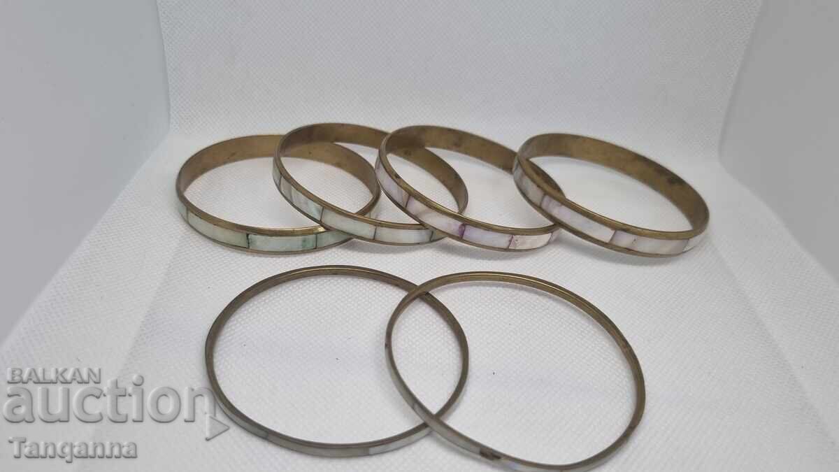 Auction Bracelet set with mother-of-pearl Auction Bracelet set with mother-of-pearl