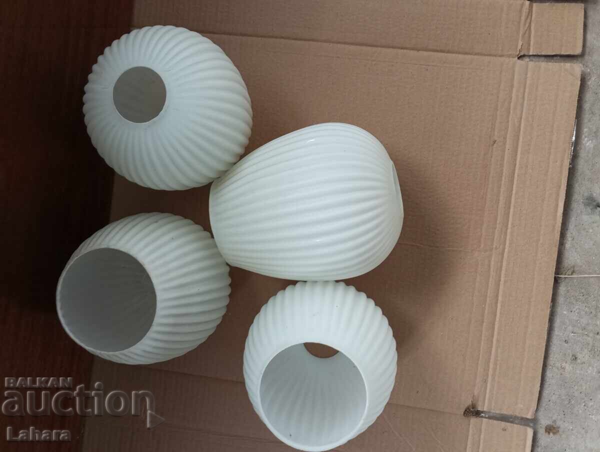 Abajur de sticlă, sticlă pentru lampă - 5