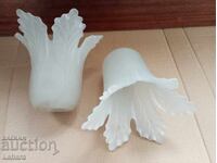 Abajur de sticlă, sticlă pentru lampă