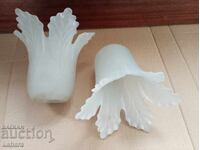 Abajur de sticlă, sticlă pentru lampă