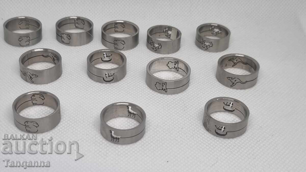 Medical steel rings