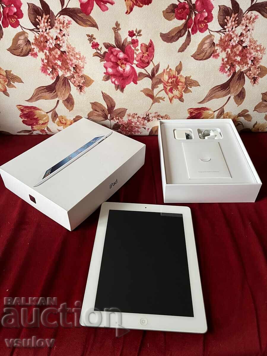 Apple iPad 3 Retina 64 GB Wi-Fi + Cellular White with price 159.98 BGN | € 81.80