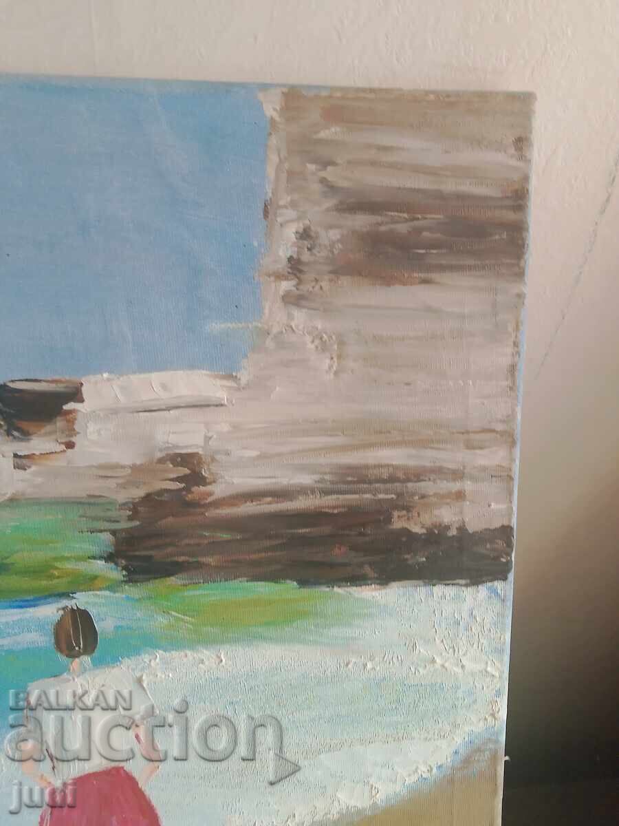 Аукцион Маслена картина платно Аукцион Маслена картина платно