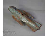 Παλιό Μεταλλικό Παιχνίδι Μοντέλο Διαστημικού Πυραύλου