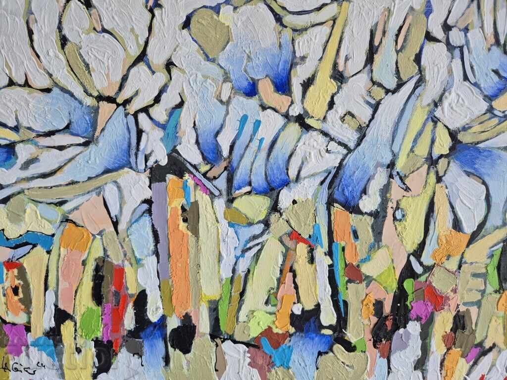 Livrarea Ivan Yakhnadzhiev Sofiya în albastru 2024g + Lili Ivanova