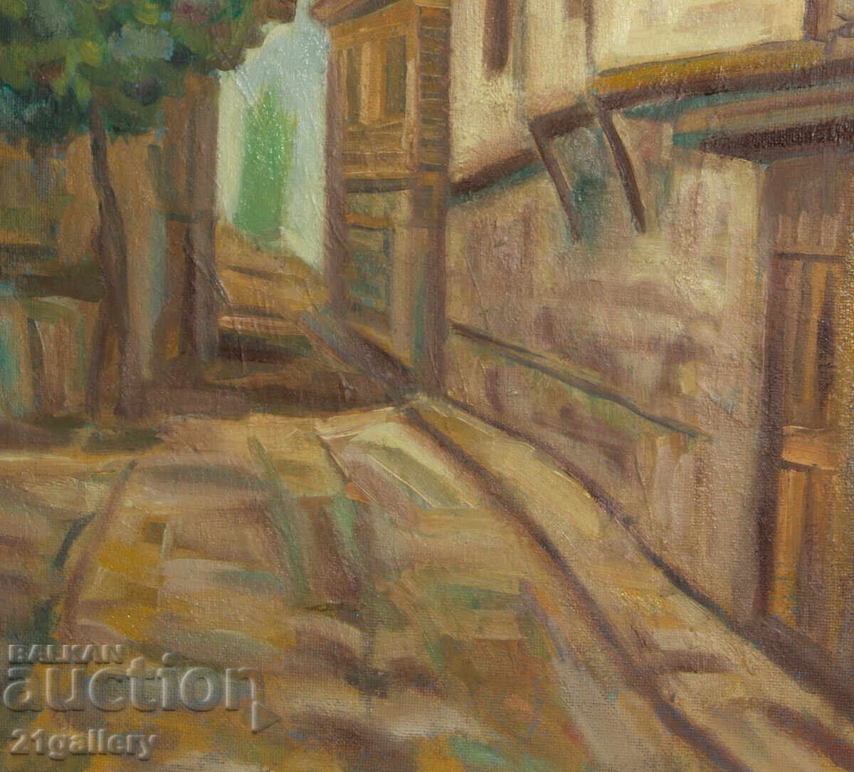 Oil painting, rural landscape - 6