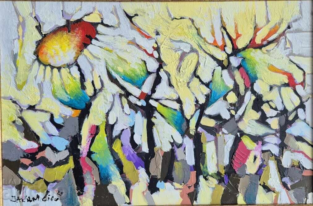 Ivan Yahnadzhiev Cityscape and Body Art 2024-25 oil №17 with price 780.00 BGN | € 398.81