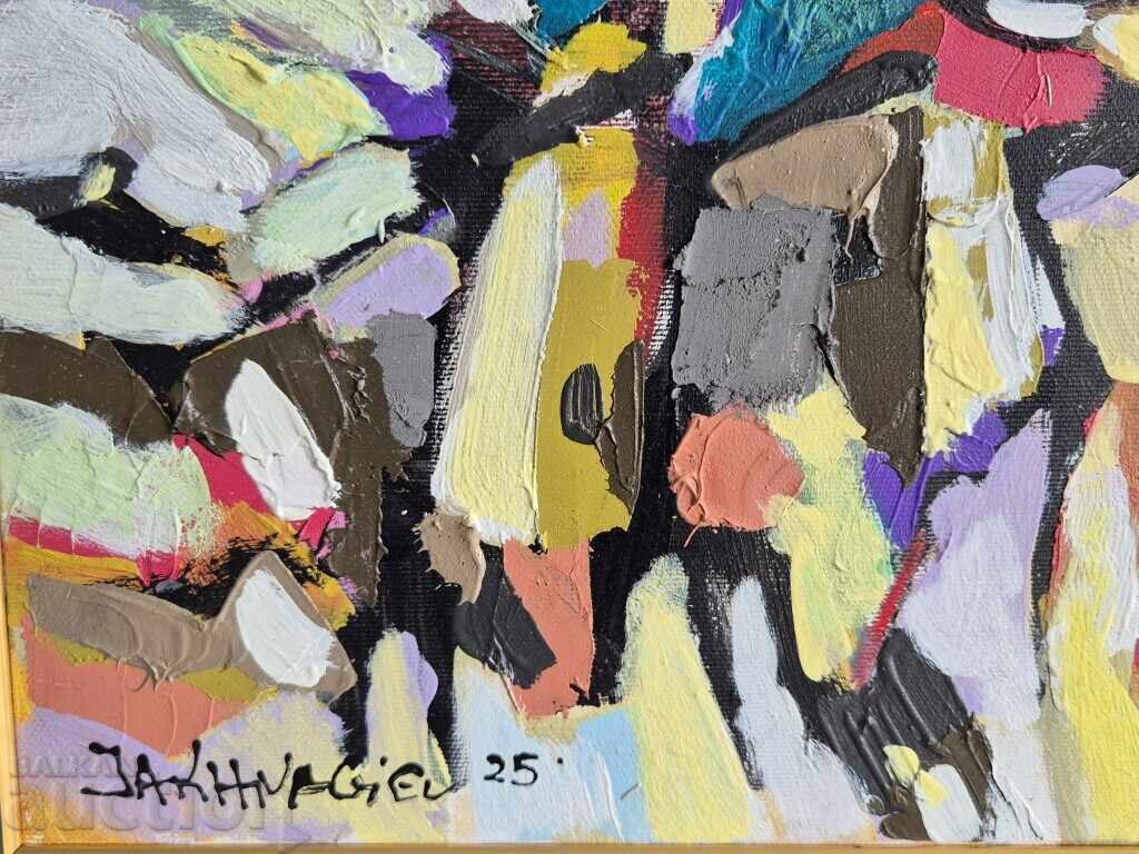 Auction  Ivan Yakhnadzhiev Cityscape 2025 oil paints canvas No. 20