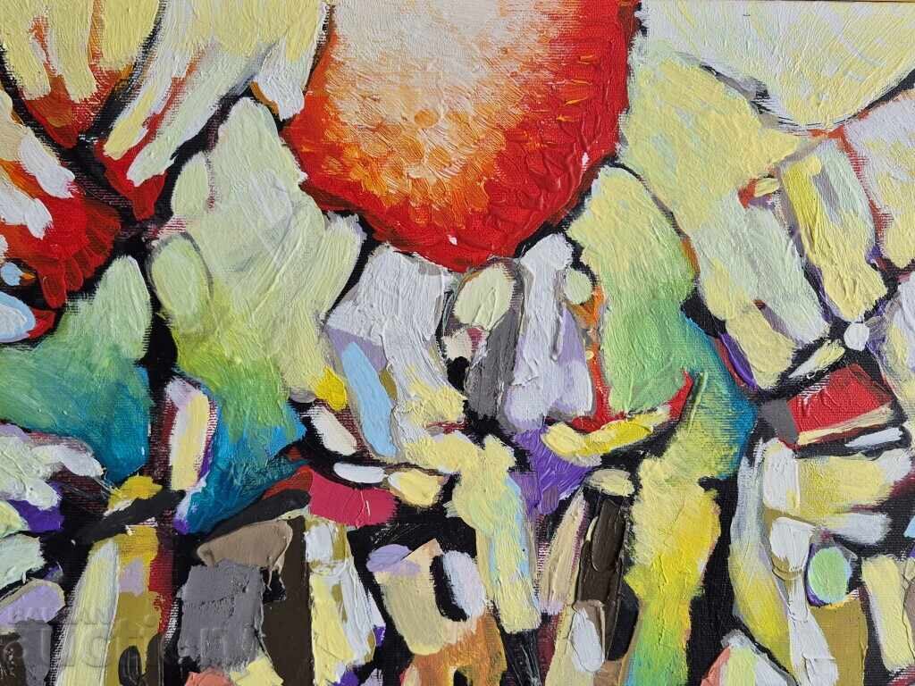 Delivery of Ivan Yakhnadzhiev Cityscape 2025 oil paints canvas No. 20