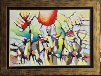 Ivan Yakhnadzhiev Cityscape 2025 oil paints canvas No. 20