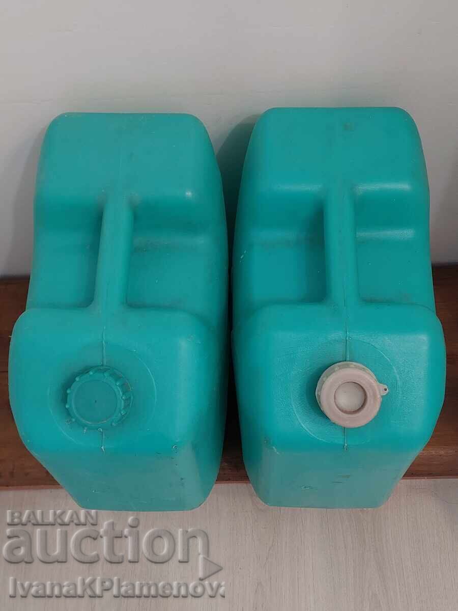 Două tuburi a câte 20 de litri, curate - 6