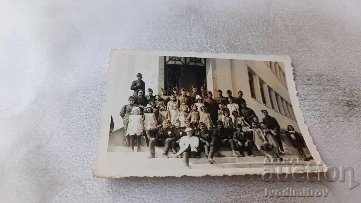 Photograph Kavala Officers Women and Children 1942 Photograph Kavala Officers Women and Children 1942