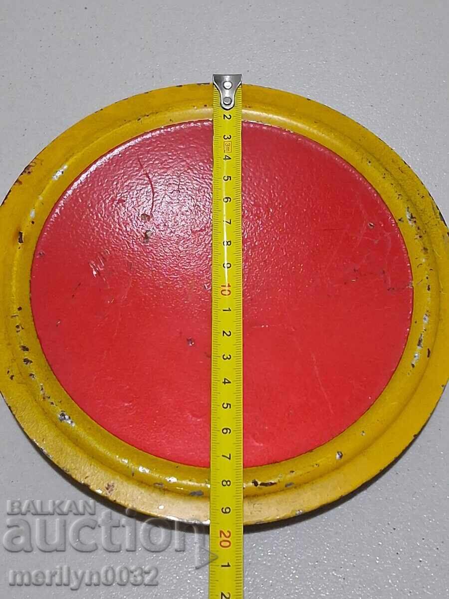 Οδική σήμανση από τις αρχές της δεκαετίας του '60 Σιδηροδρομική ΛΔ Βουλγαρίας με τιμή 41.00 BGN | € 20.96 Οδική σήμανση από τις αρχές της δεκαετίας του '60 Σιδηροδρομική ΛΔ Βουλγαρίας με τιμή 41.00 BGN | € 20.96