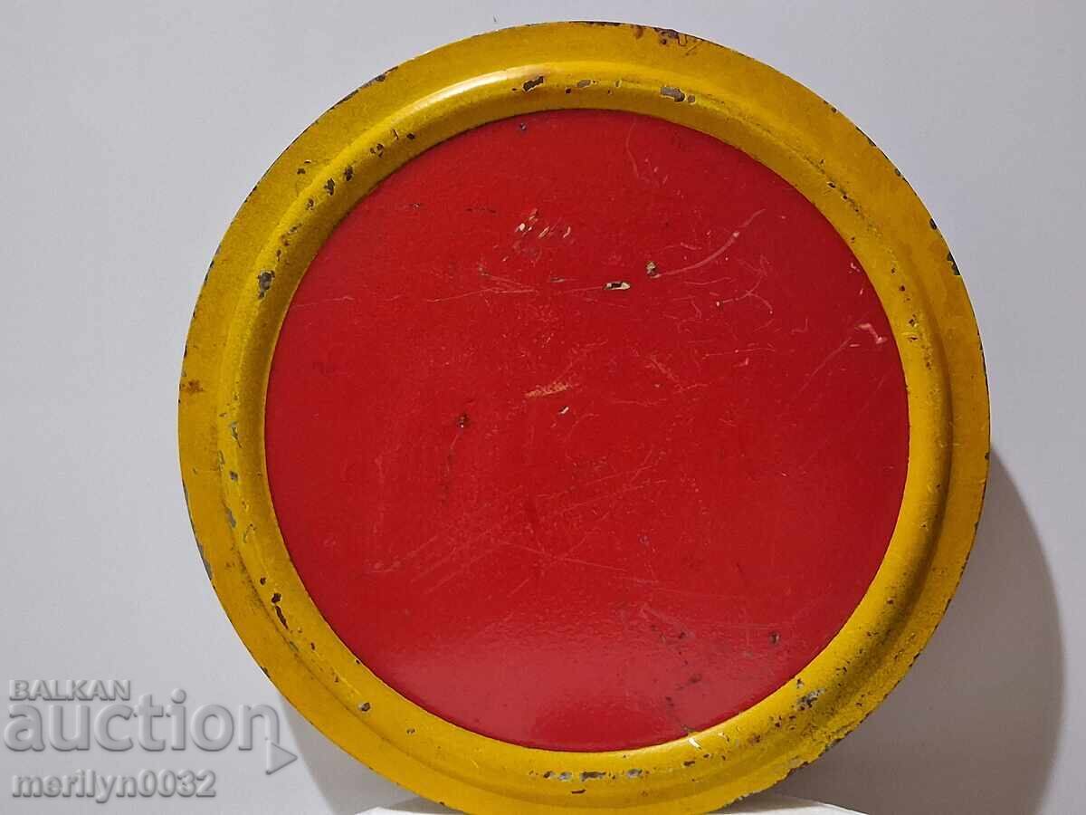 Οδική σήμανση από τις αρχές της δεκαετίας του '60 Σιδηροδρομική ΛΔ Βουλγαρίας - 6 Οδική σήμανση από τις αρχές της δεκαετίας του '60 Σιδηροδρομική ΛΔ Βουλγαρίας - 6