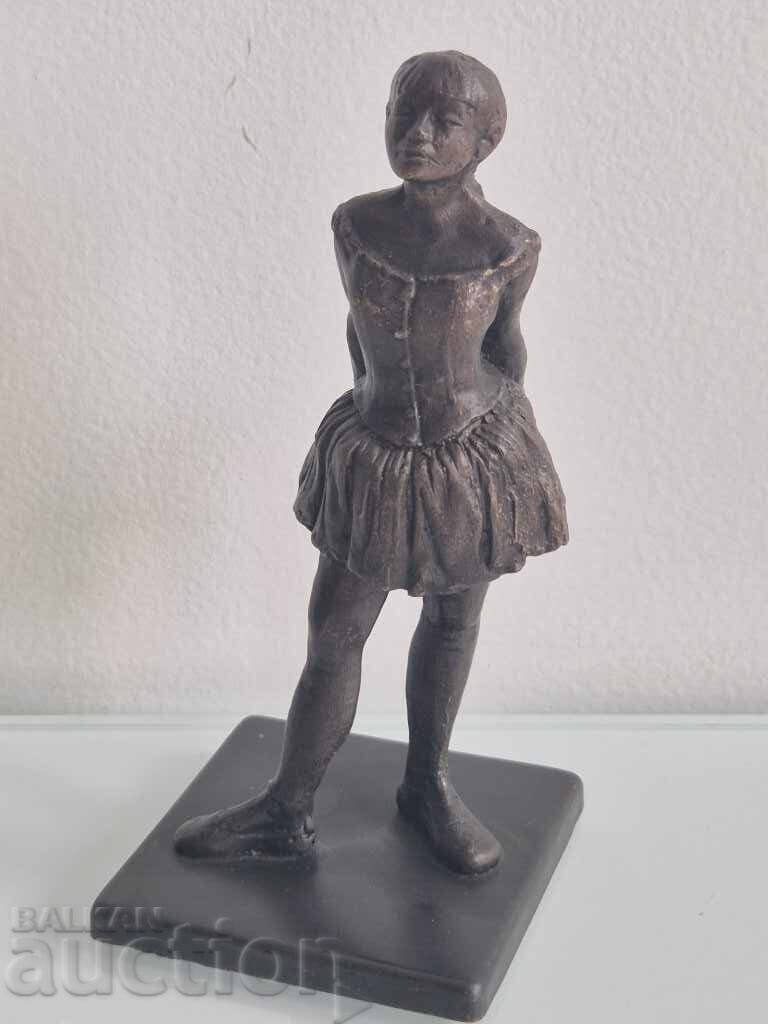 Sculptură din bronz, plastică, Mica dansatoare Degas cu preț 290.00 BGN | € 148.27
