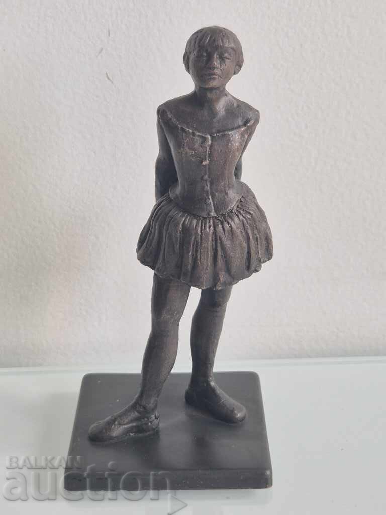 Sculptură din bronz, plastică, Mica dansatoare Degas