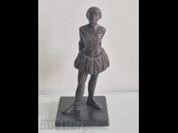 Sculptură din bronz, plastică, Mica dansatoare Degas