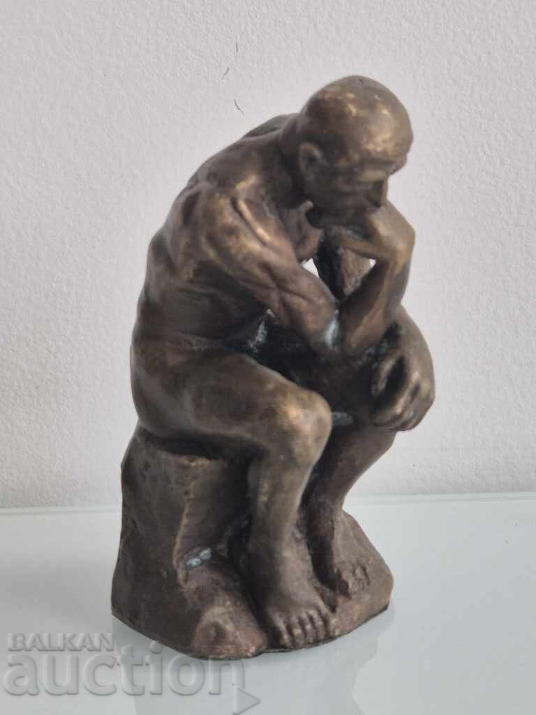 Χάλκινο γλυπτό πλάσμα Ο Μυστηριώδης του Ωγκύστ Ροντέν με τιμή 225.00 BGN | € 115.04 Χάλκινο γλυπτό πλάσμα Ο Μυστηριώδης του Ωγκύστ Ροντέν με τιμή 225.00 BGN | € 115.04