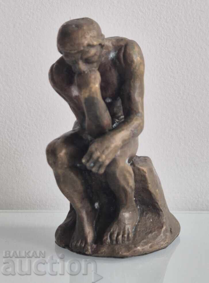 Χάλκινο γλυπτό πλάσμα Ο Μυστηριώδης του Ωγκύστ Ροντέν Χάλκινο γλυπτό πλάσμα Ο Μυστηριώδης του Ωγκύστ Ροντέν