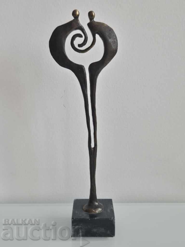 Bronze sculpture "Embrace"