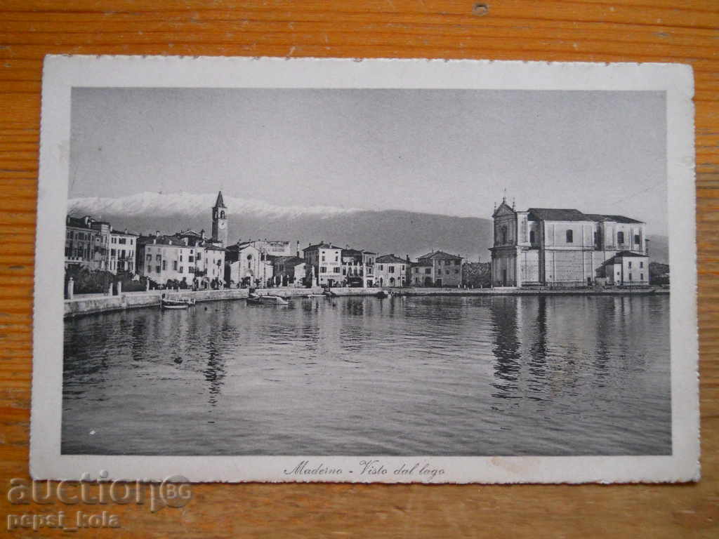 Antique postcard - Italy (Maderno)