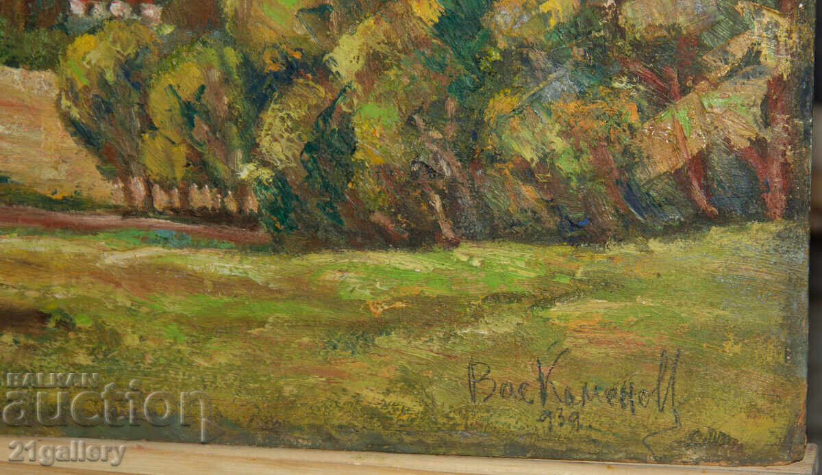 1939 Oil Painting Landscape Signed - 6 1939 Oil Painting Landscape Signed - 6