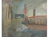 Abstract Landscape Oil Painting