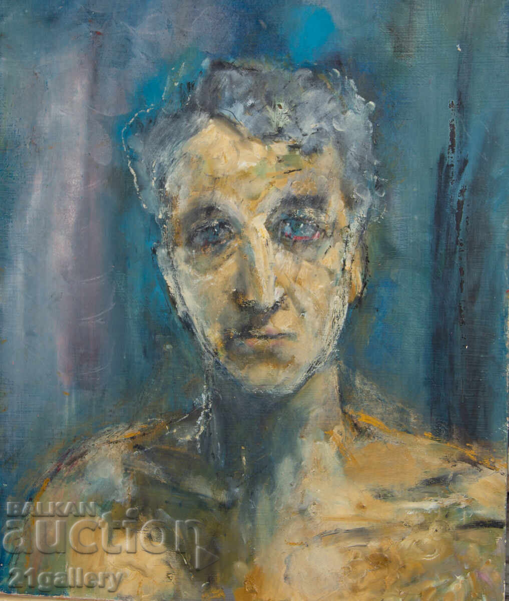 Ελαιογραφία, ανδρικό πορτρέτο