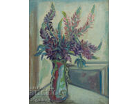 Τσβετάνα Κοστούρκοβα (1914 - 2011) Ελαιογραφία νεκρή φύση