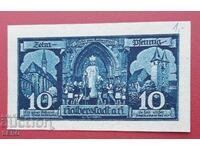 Banknote-Germany-Saxony-Halberstadt-10 Pfennig 1921