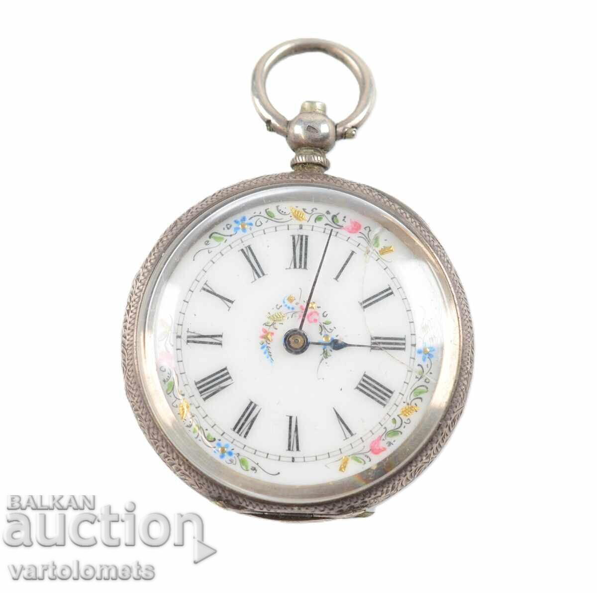 Antique Silver Pocket Watch - Not Working