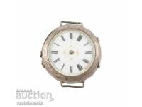 Ceas de buzunar argintiu antic - nu funcționează