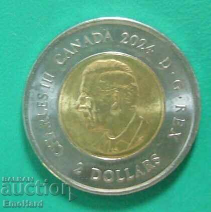 Καναδάς 2 δολάρια 2024 - Έγχρωμη περιοχή Ινουίτ με τιμή 6.00 BGN | € 3.07 Καναδάς 2 δολάρια 2024 - Έγχρωμη περιοχή Ινουίτ με τιμή 6.00 BGN | € 3.07