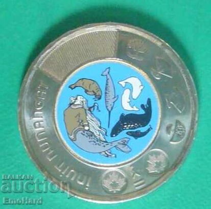 Καναδάς 2 δολάρια 2024 - Έγχρωμη περιοχή Ινουίτ Καναδάς 2 δολάρια 2024 - Έγχρωμη περιοχή Ινουίτ