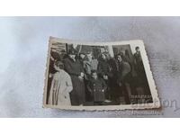 Photo Sofia Woman and girls on the sidewalk 1943