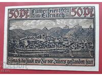 Bancnota-Germania-Thuringia-Wartburg-50 pfennig 1921