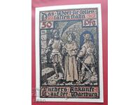 Bancnota-Germania-Thuringia-Wartburg-50 pfennig 1921