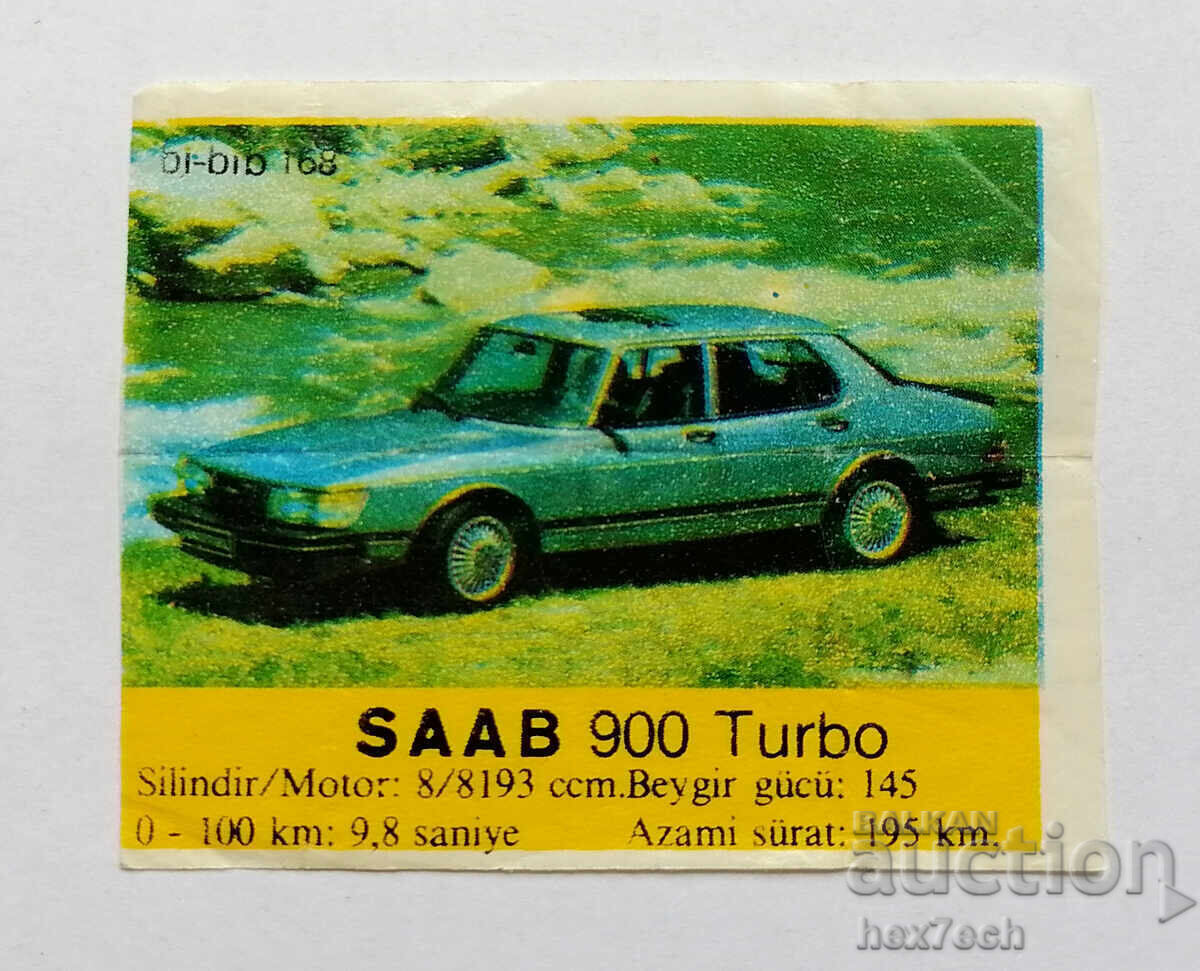❤️ ⭐ Εικόνα Μπιπ-Μπιπ 168 Saab 900 Turbo ⭐ ❤️