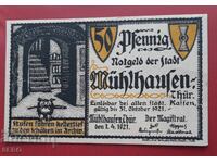 Bancnota-Germania-Thuringia-Mühlhausen-50 pfennig 1921
