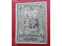 Bancnota-Germania-Thuringia-Triptis-50 pfennig 1921
