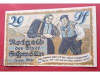 Banknote - Germany - Thuringia - Schmölln - 20 Pfennig 1921