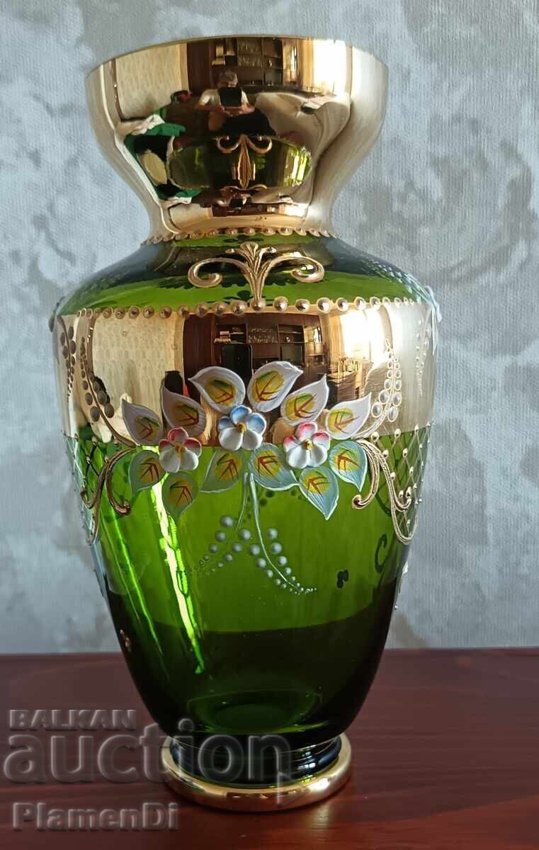 Κρυστάλλινο βάζο Βοημίας