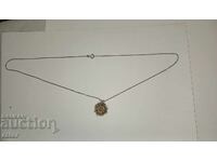 Beautiful necklace, pendant - SILVER, FILIGREE