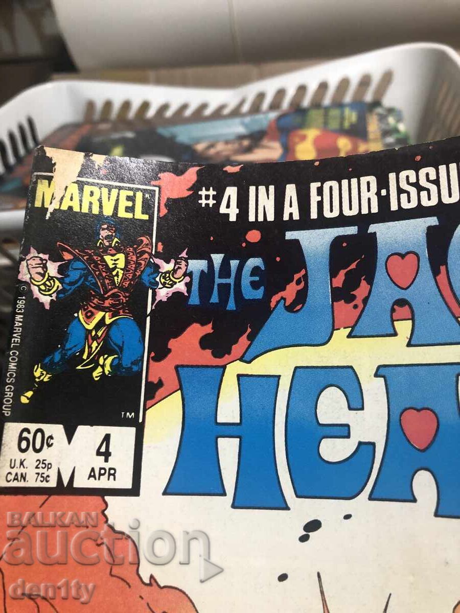 Комиксът на Marvel от 1983 г. - Джак от сърца с цена 6.00 лв. | € 3.07