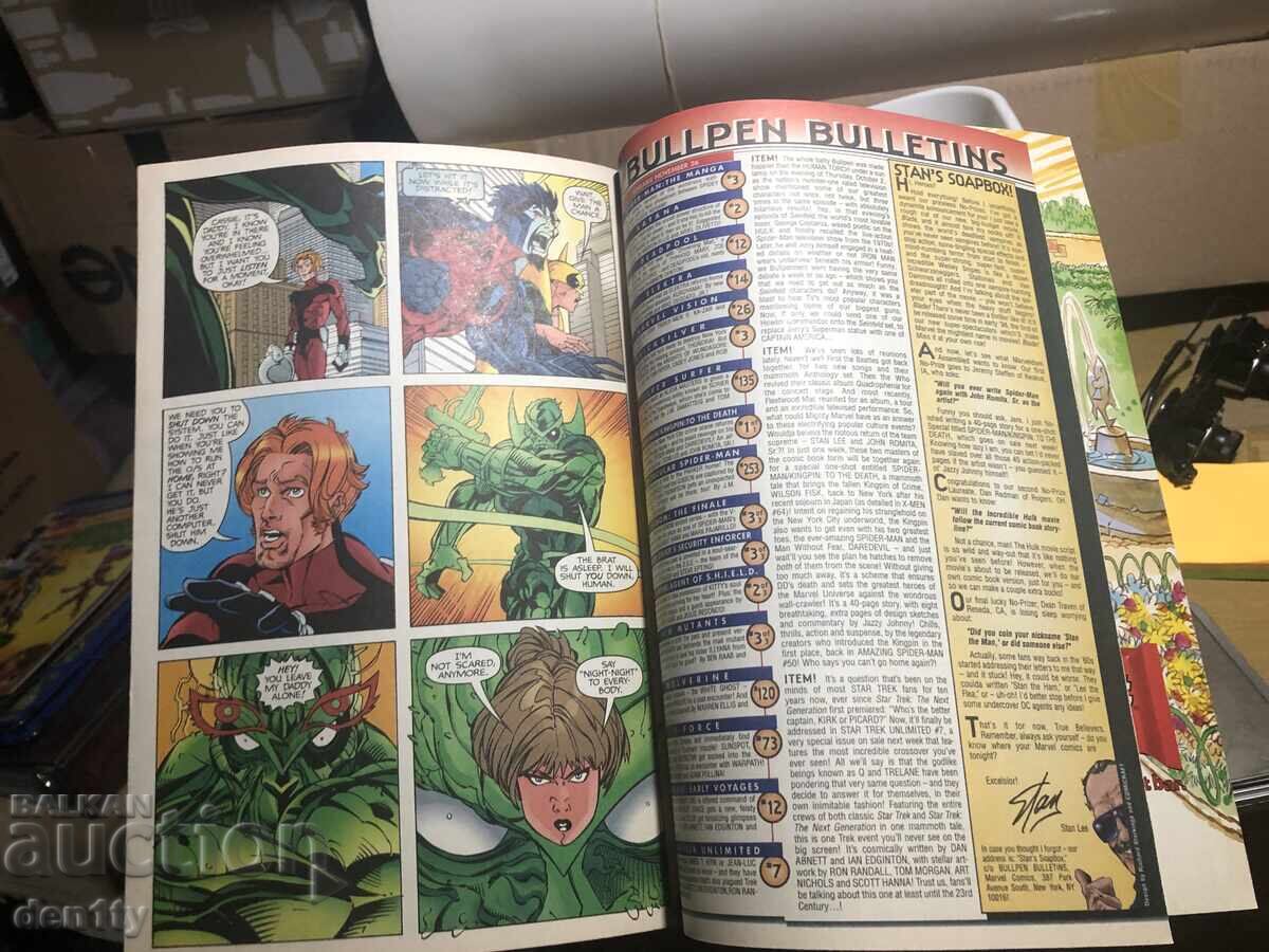 Delivery of Marvel Comic 1997 Heroes for Hire