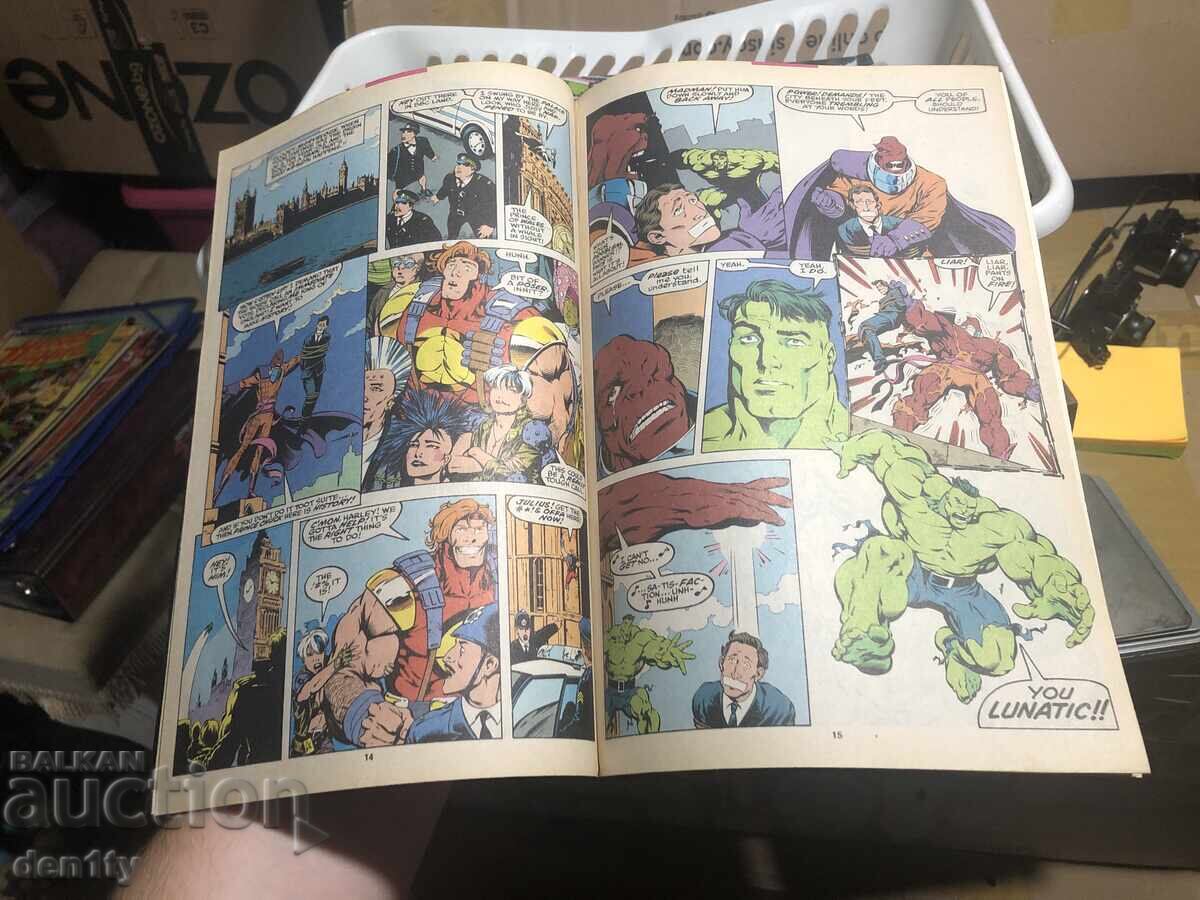 Комиксът на Marvel 1993г Incredible Hulk - 6