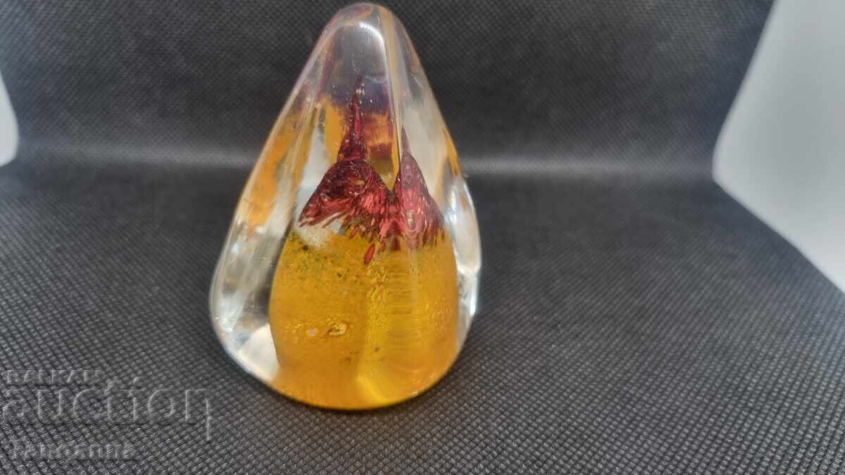 Auction  Glass souvenir