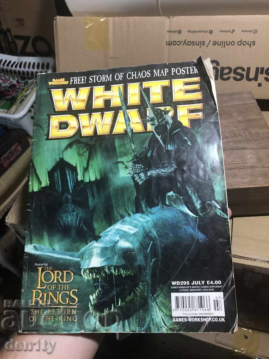 миниатюрно списание Warhammer White Dwarf Games Workshop